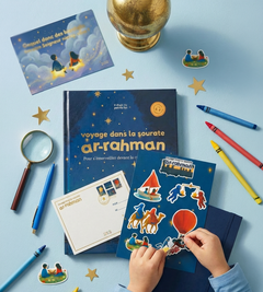 Planche de stickers | Illustrations du livre Voyage dans la Sourate Ar-Rahman