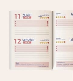 Agenda scolaire - Rentrée 2024
