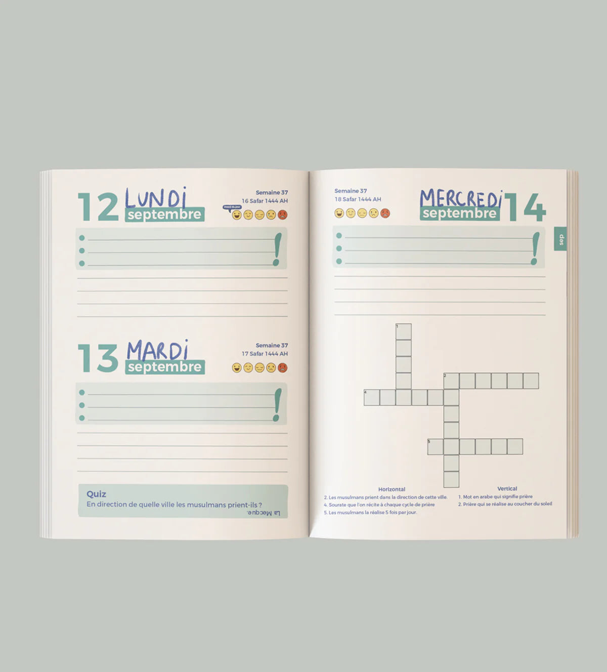 Agenda scolaire - Rentrée 2024