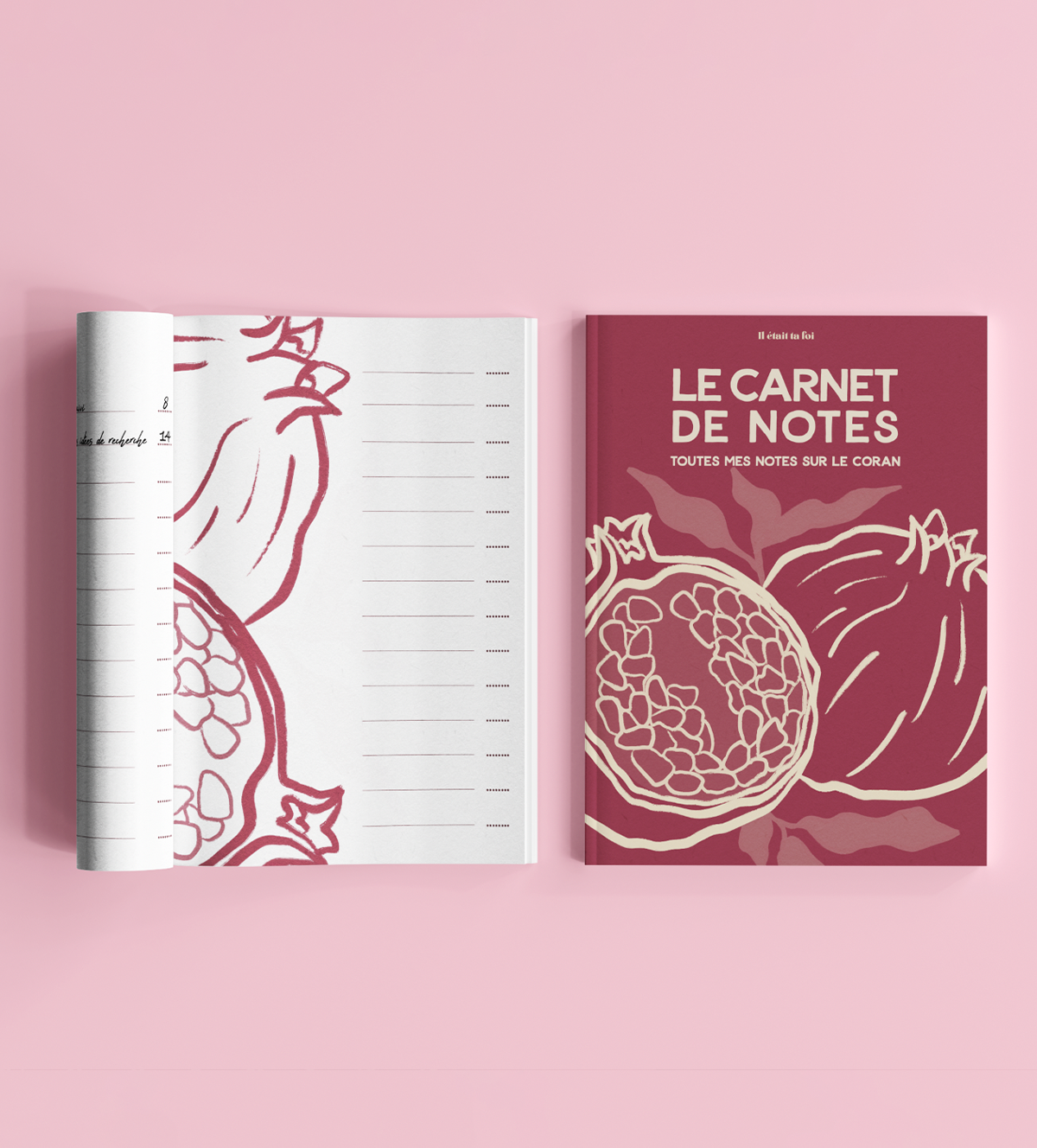 Carnet de notes Coran - édition Romaine